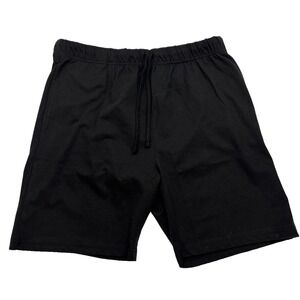 NWA Global Black Athletic Drawstring Basketball Shorts Mens Size L